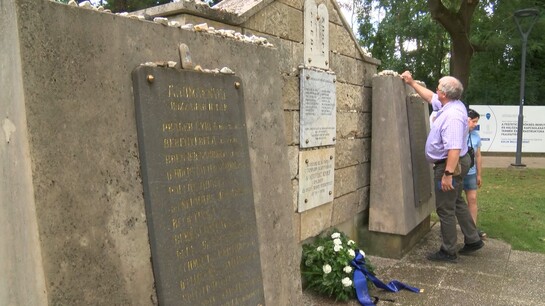 A holokauszt áldozataira emlékeztek Hévízen